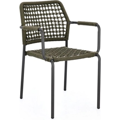 Bizzotto Rajada ВЪГЛЕН ja60/ЗЕЛЕН СТОЛ С ПОДЛАКЪТНИЦИ (0666028)