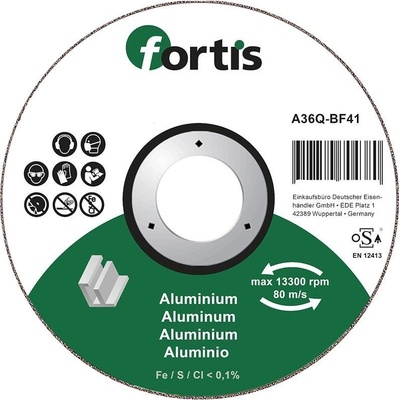 Kotouč řezný ALU-NE 230 x 2,9mm rovný FORTIS