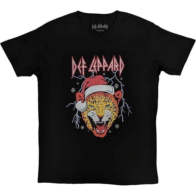 Def Leppard Holiday Leppard Black 2XL Риза (DEFLTS26MB05)