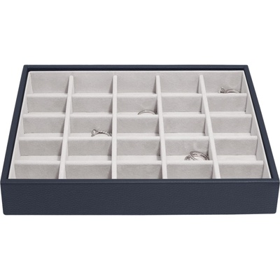 Stackers Ковчеже за бижута Stackers Pebble 25 камери cлassic морскосиньо (75993)