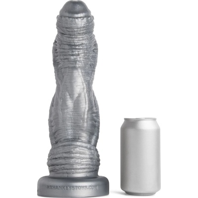 Mr. Hankey’s Toys Horny Rhino LG, prémiové silikónové dildo s Vac-U-Lock 31,6 x 5,8–8,4 cm