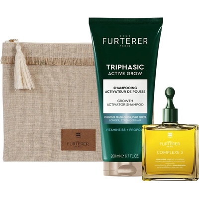 Rene Furterer Комплект - Шампоан Triphasic и Стимулиращ концентрат, 200 + 50 ml
