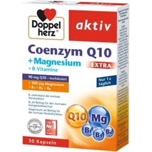 Doppelherz Aktiv Coenzym Q10 + Magnesium, 30 капсули