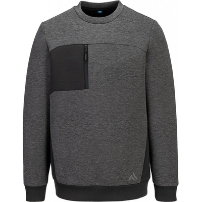 Portwest KX377 Pánská mikina s kapsou na hrudi metal grey