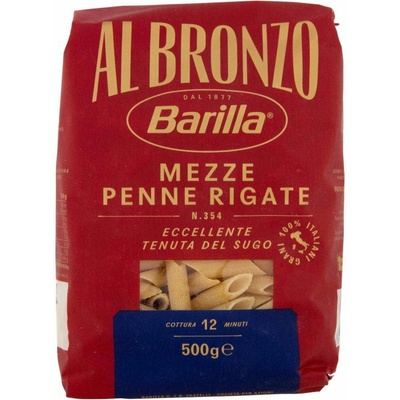 Barilla al Bronzo Mezze Penne Rigate No.354 0,5 kg