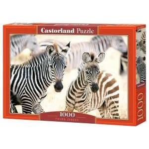 Castorland 1000-piece puzzle C-105021 Young Zebras