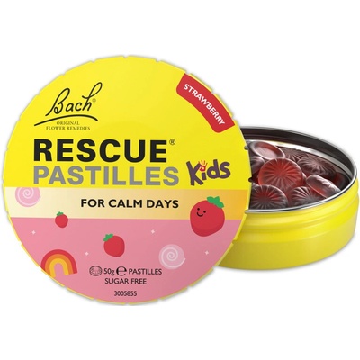 Rescue pastilky s jahodovou příchutí 50 g