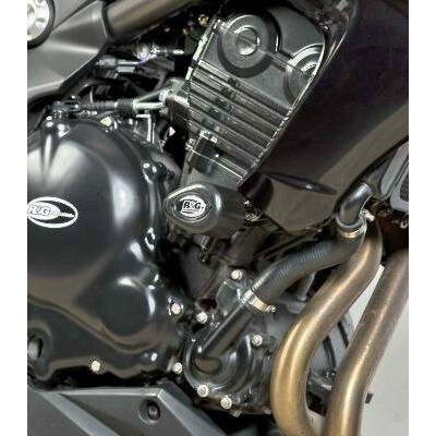 Aero padací chrániče R&G Racing pro motocykly KAWASAKI ER6-N (´12), černé