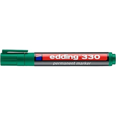 edding 330 1-5 мм Перманентен зелен маркер 7580018003 (4-330004)