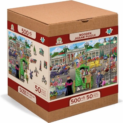 WOODEN CITY Dřevěné Pařížské náměstí v Berlíně 2v1 EKO 505 dielov