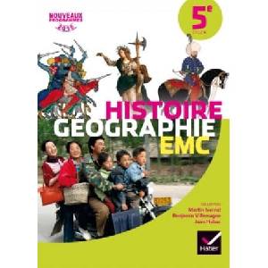 Histoire-Géographie EMC 5e éd. 2016 - Manuel de l'élève | Martin Ivernel, Matthieu Lecoutre, Franck Marthaz, Jean Claude Martinez, Sandrine Mexal, Patrice Pasqualini, Anne Robert-Baudart, Jean Ruhlmann, Nicolas Smaghue, Françoise Weber (2016)