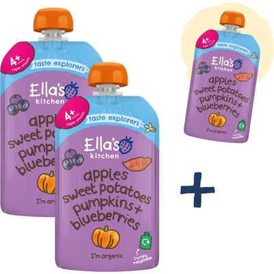 Ella's Kitchen BIO Batáty dýně a jablko 120 g