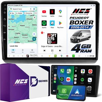 NCS D9 Peugeot Boxer II 2006-2014 4GB