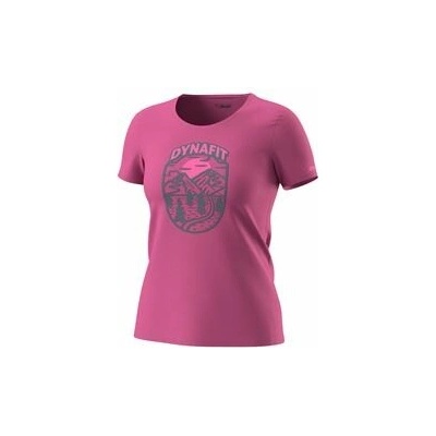 Dynafit Graphic CO W S/S Tee Magenta/Horizon