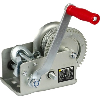 PROTECO Ruční naviják Ocelové lano, 1200kg (42.07-19799)