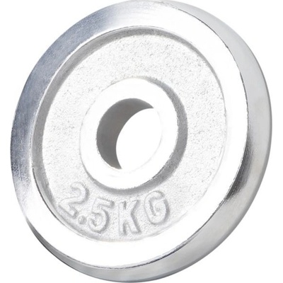 Gorilla Sports chrómovaný záťažový kotúč 2,5 kg 31 mm