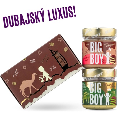BIG BOY® 2-pack Dubajský luxus 370g