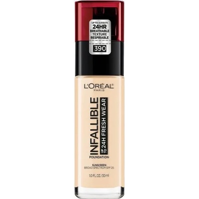 L'Oréal Paris Infallible Fresh Wear 24H - Дълготраен фон дьо тен за лице SPF25