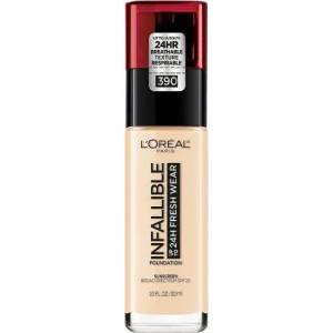 L'Oréal Paris Infallible Fresh Wear 24H - Дълготраен фон дьо тен за лице SPF25