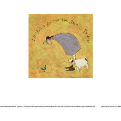 Umelecká tlač Sam Toft - Looking After The Small Things, 30 × 30 cm