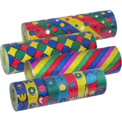 Serpentíny farebné mix 4 m