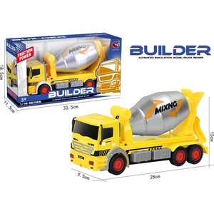 Armtoys ДЕТСКИ КАМИОН БЕТОНОВОЗ МЕХАНИЧЕН В КУТИЯ 33 СМ - igrachko