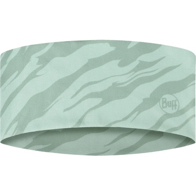 Buff Лента за глава Buff Coolnet UV Wide Headband - Aces Seagrove Green - размер One Size (203-2464-1111)