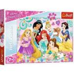 Trefl Puzzle - 200 - Joyful world of princesses - Disney Princess Trefl 13268