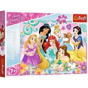Trefl Puzzle - 200 - Joyful world of princesses - Disney Princess Trefl 13268