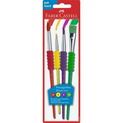 Štetec, sada, no. 2-6-10-12, FABER-CASTELL