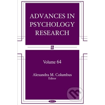 Advances in Psychology Research - Alexandra M. Columbus