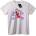 NOONEBRAND Тениска Тасмански дявол - 2XL, White