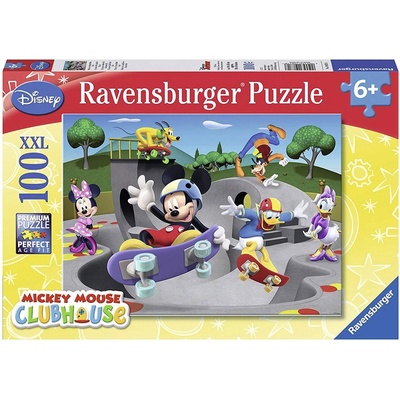 Ravensburger Пъзел Ravensburger от 100 XXL части - В скейт парка (7010923)