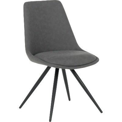 Carmen Трапезен стол camden - тъмносив sf 2 (3532341)