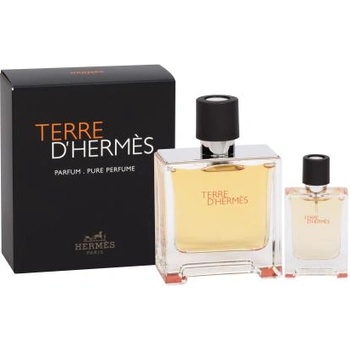 Hermès Terre d´Hermès подаръчен комплект: парфюм 75 ml + парфюм 12, 5 ml за мъже