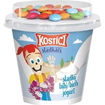 Danone Kostíci Sladkáči bílý jogurt slazený 109 g