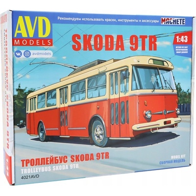 AVD Škoda 9 TR Stavebnica 1:43