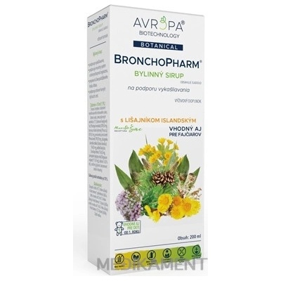 Avropa BronchoPharm bylinný sirup 200 ml