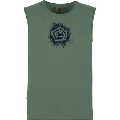 E9 Мъжки потник с широка презрамка E9 Spray Tank top - Agave (216-7854-0112)