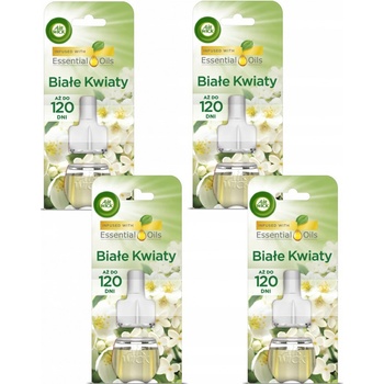 Air Wick Electrical Biele Kvety 4 x 19 ml Náplň