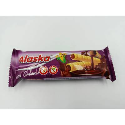 Alaska Kukuričné trubičky bez lepku kakaové 18 g