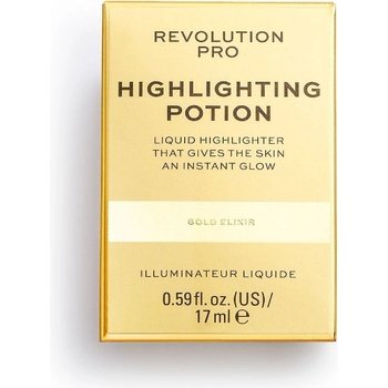 Revolution Pro Highlighting Potion Gold Elixir Хайлайтер 17ml