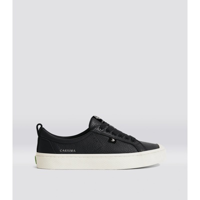Cariuma OCA Low Black Premium Leather Sneaker