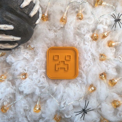 Dýně Minecraft | Vykrajovátka a razítka na Halloween – Sleviste.cz