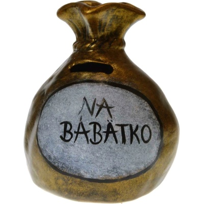 Pokladnička s nápisom - na bábätko