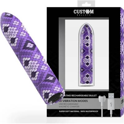 Custom Bullets Rechargeable Trial Purple Magnetic Bullet 10