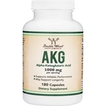 Double Wood Supplements AKG | Alpha Ketoglutaric Acid 1000 mg [180 капсули]