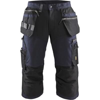 Blåkläder AB 1597 Stretchy pirate Trousers Tmavá námornická modr/cerná