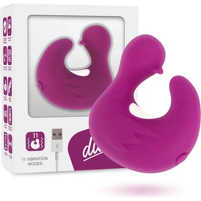 Coverme duckymania rechargeable silicone stimulating duck thimble