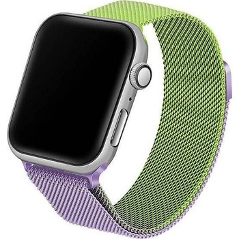 Beline Apple Watch стоманена каишка 38/40/41 мм зелена/лилава (5904422912703) (5904422912703)